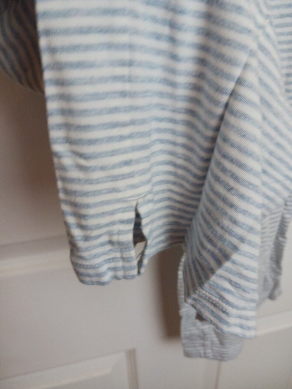 Van Winkle & Co Pajama Set Womens Large \ Striped Button Long Sleeve Pants #D-40 - Picture 13 of 13